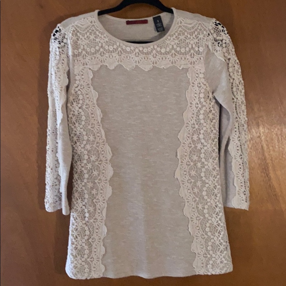 Buckle 3/4 Sleeve Sweater